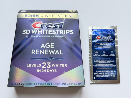 Paski wybielające Crest 3D Whitestrips Age Renewal – skuteczne wybielanie zębów
