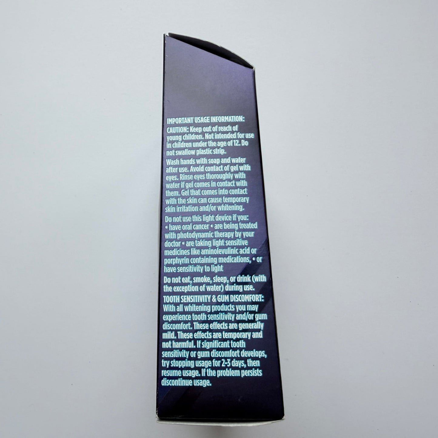 Crest 3D Whitestrips Professional Effects + Whitening Light – paski wybielające (20 zabiegów)